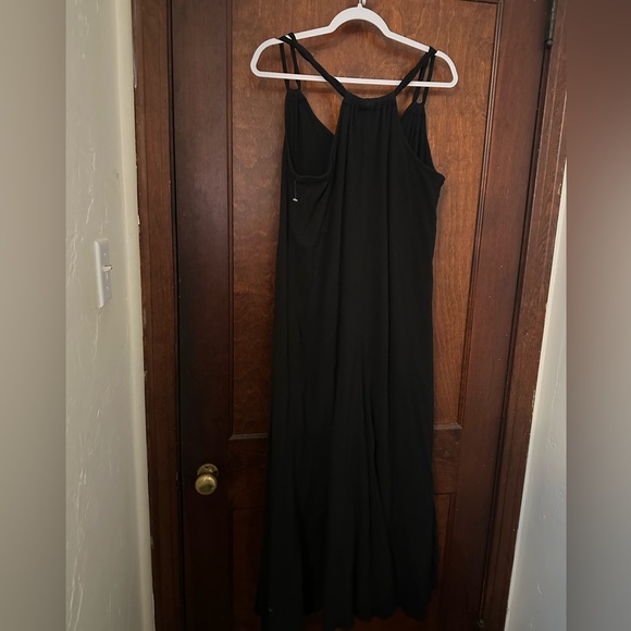 Garnet Hill Cotton Gauze Long Cover-Up Maxi Dress Size L - Picture 3 of 6